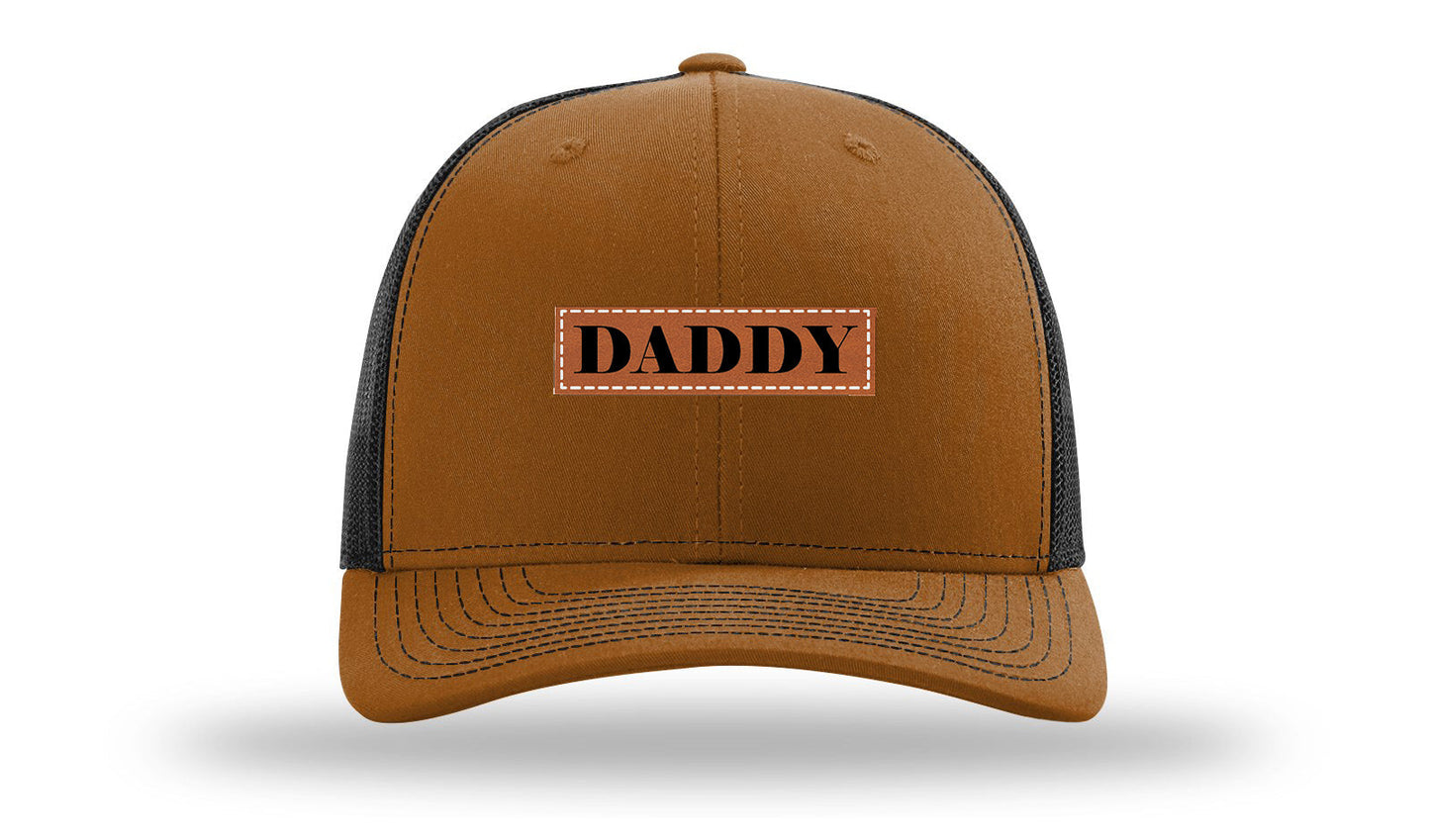 Daddy Leather Patch Richardson 112 Hat