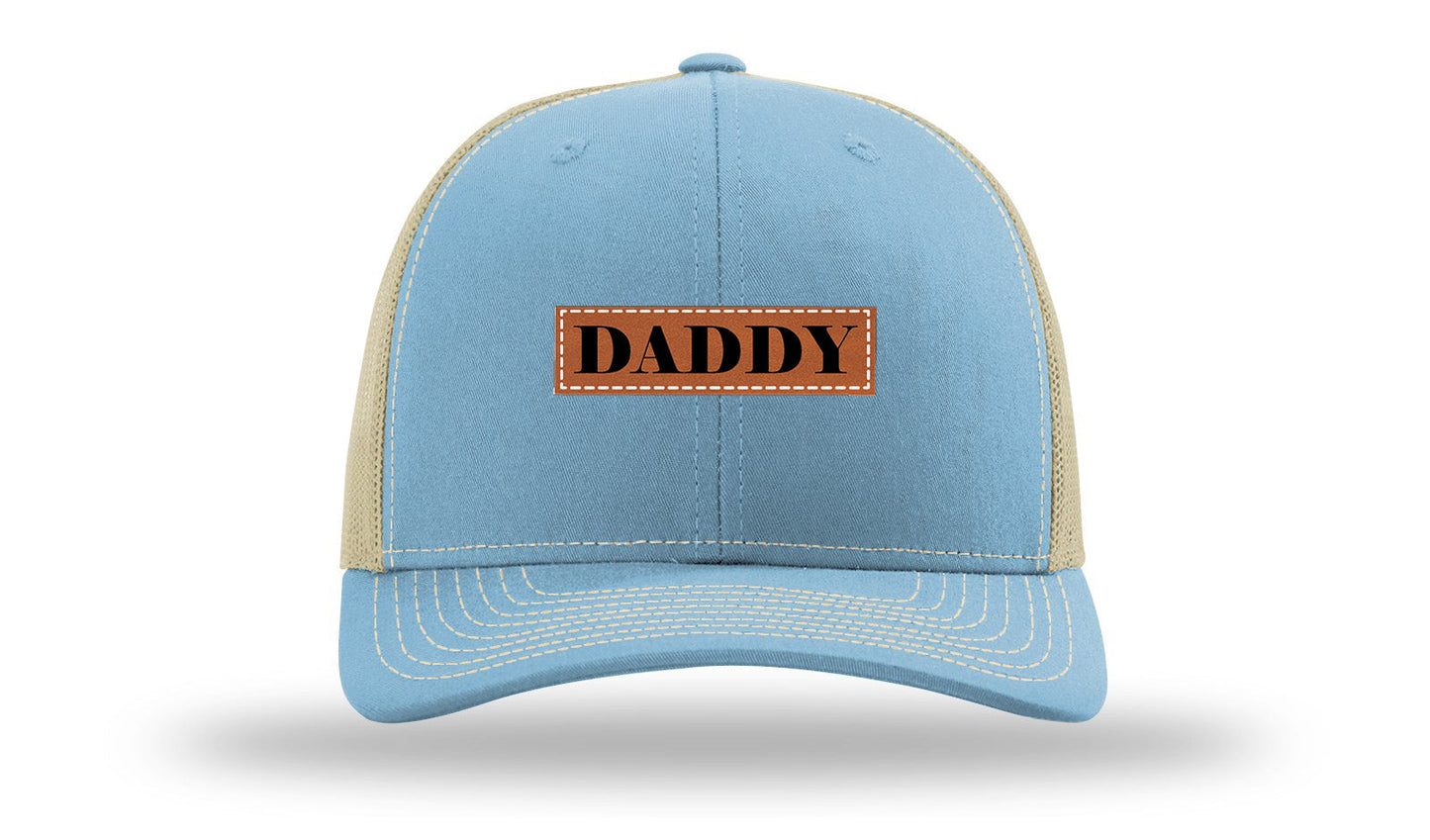 Daddy Leather Patch Richardson 112 Hat