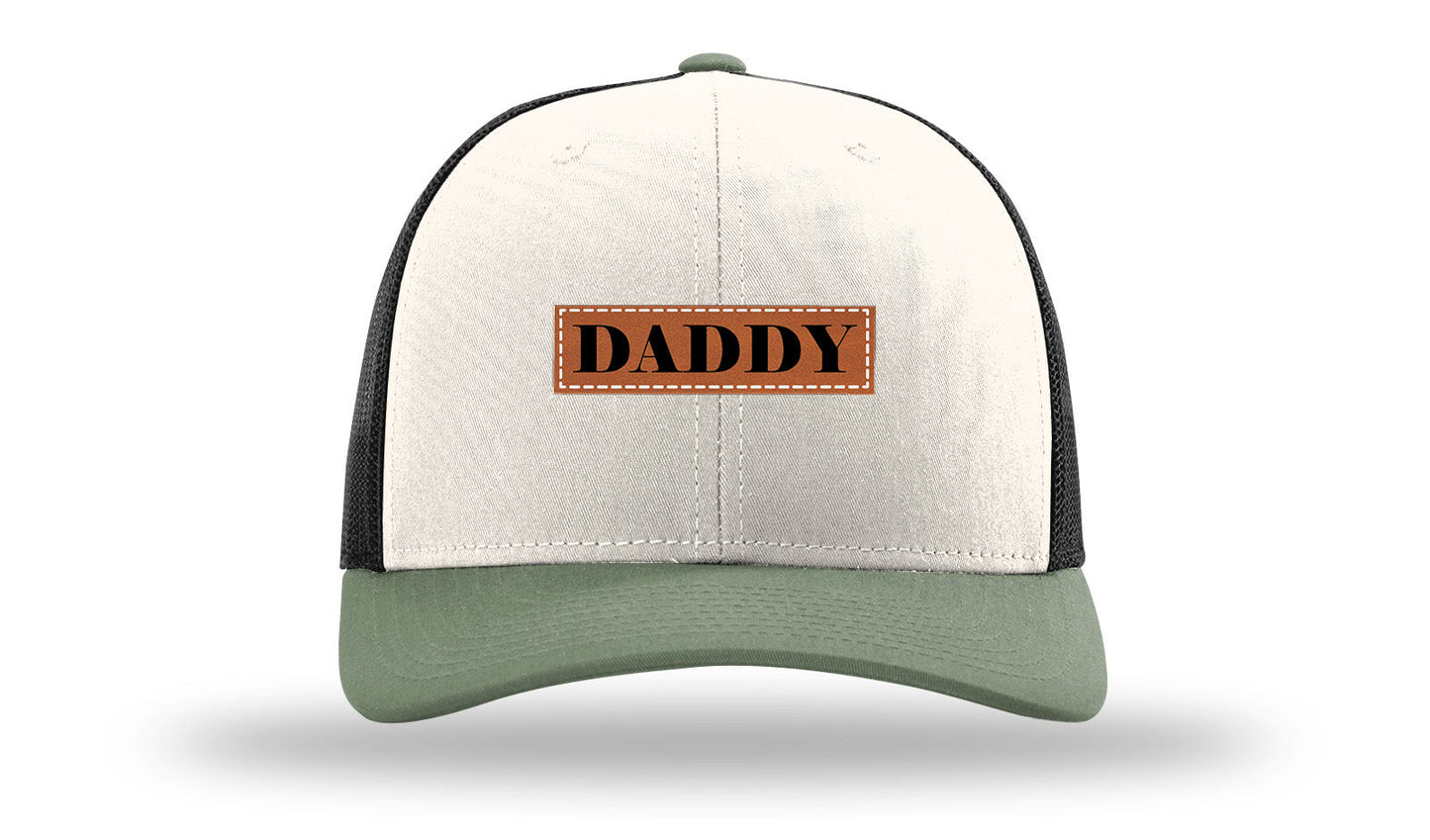 Daddy Leather Patch Richardson 112 Hat