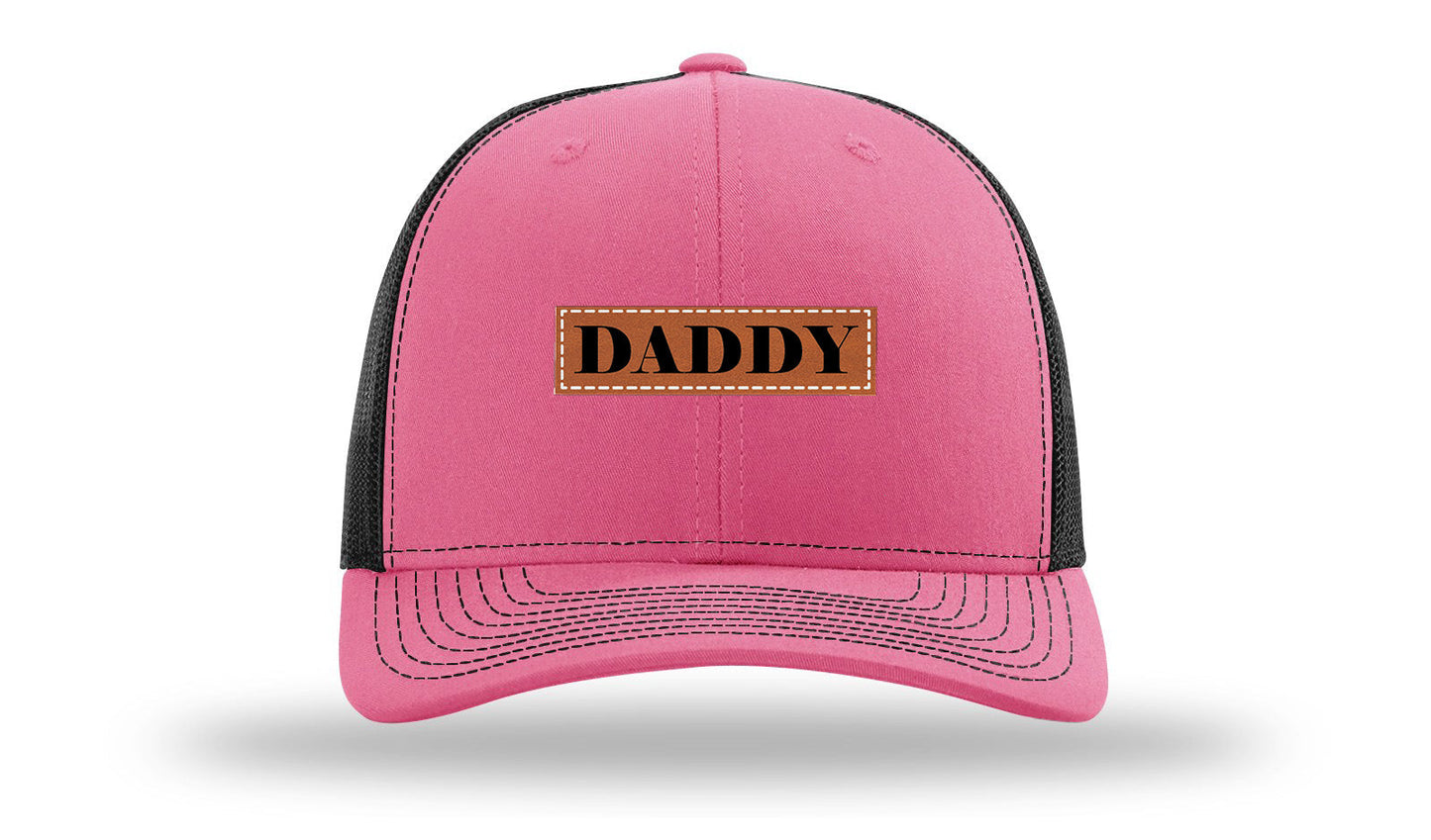 Daddy Leather Patch Richardson 112 Hat