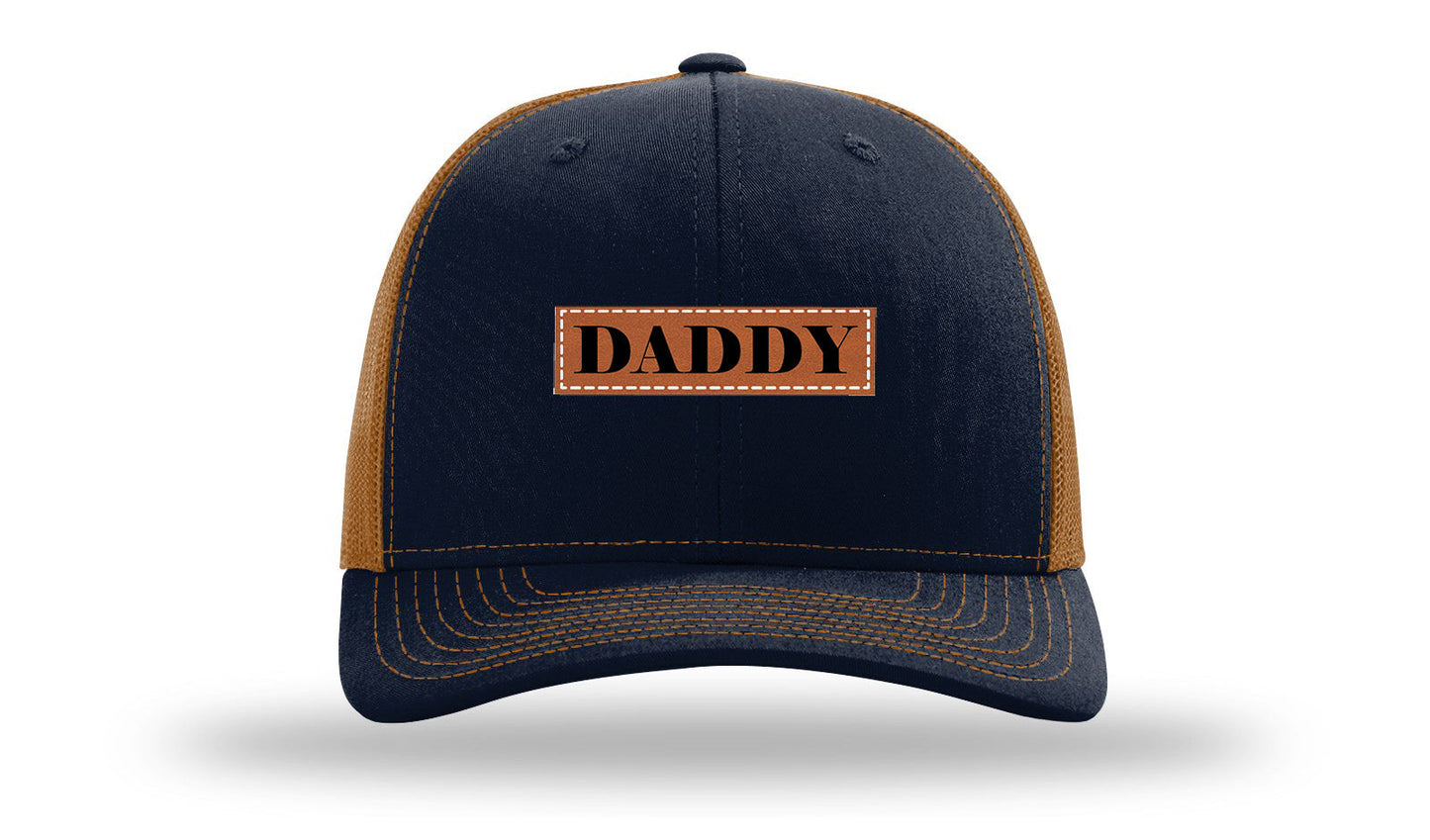 Daddy Leather Patch Richardson 112 Hat