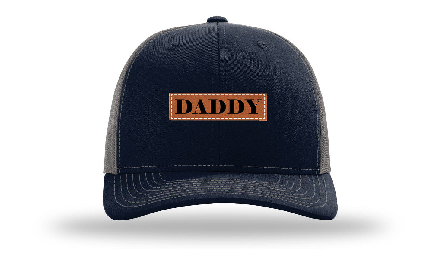 Daddy Leather Patch Richardson 112 Hat