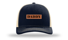 Load image into Gallery viewer, Daddy Leather Patch Richardson 112 Hat
