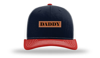Daddy Leather Patch Richardson 112 Hat