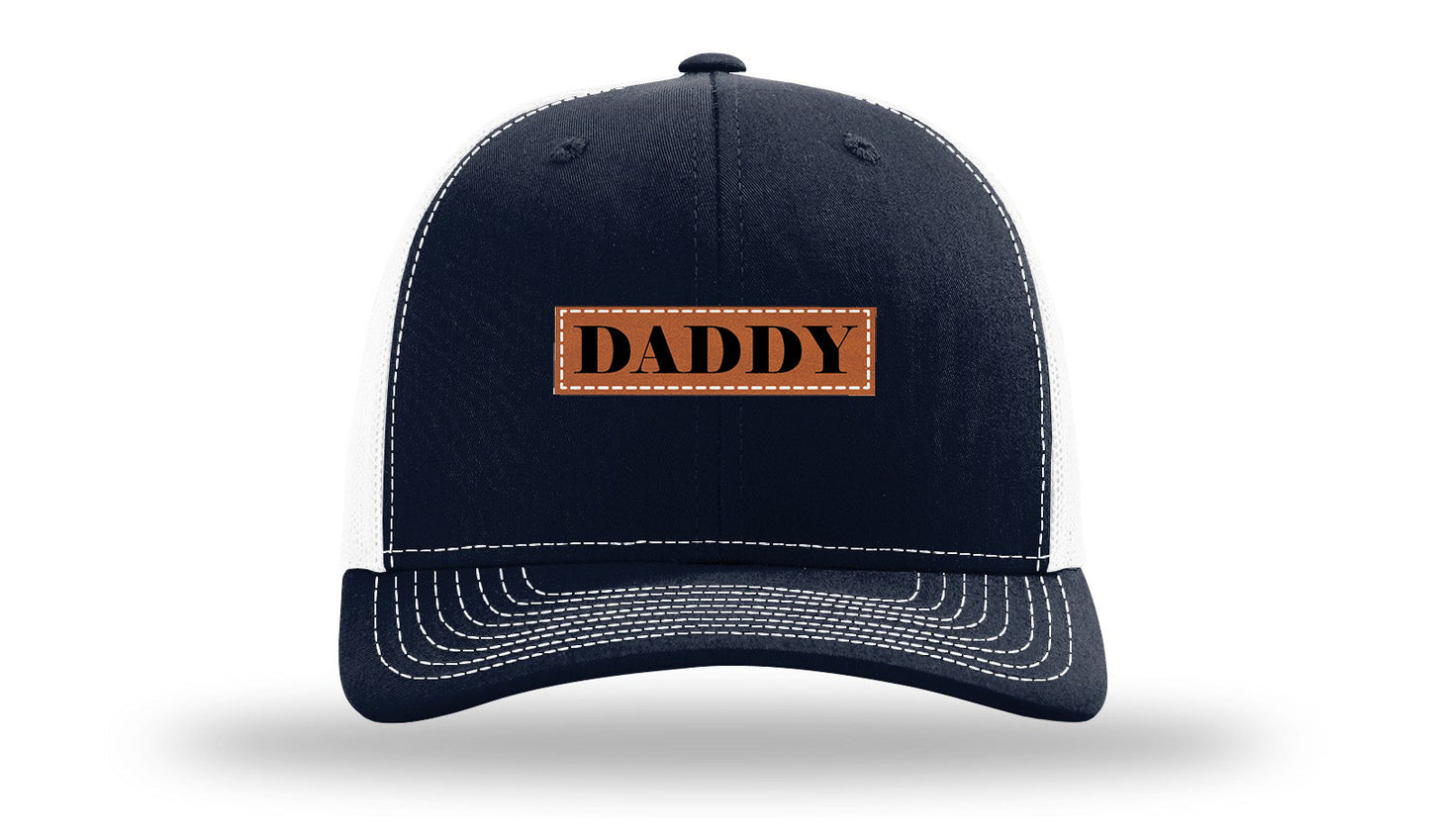 Daddy Leather Patch Richardson 112 Hat