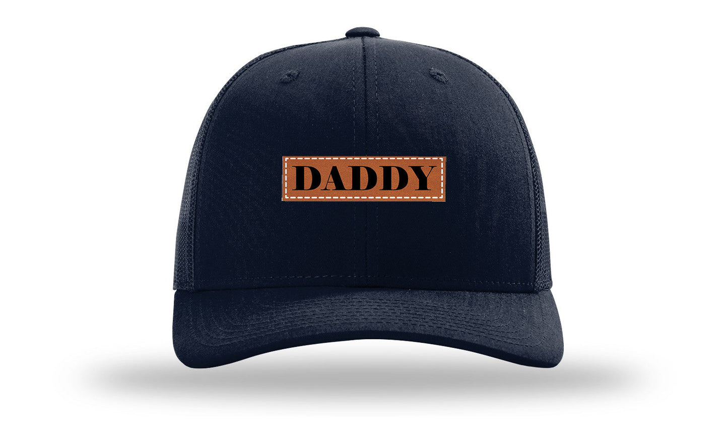 Daddy Leather Patch Richardson 112 Hat