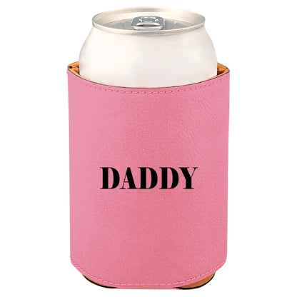 Daddy Leatherette Koosie-Pink