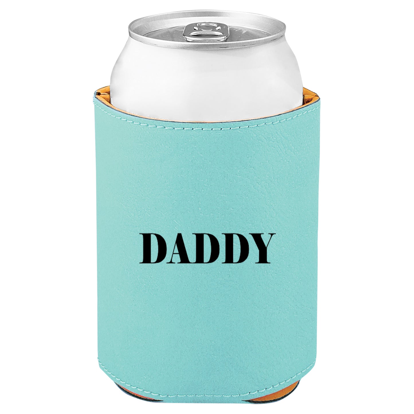 Daddy Leatherette Koosie-Teal