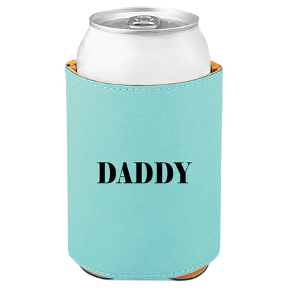 Daddy Leatherette Koosie-Teal