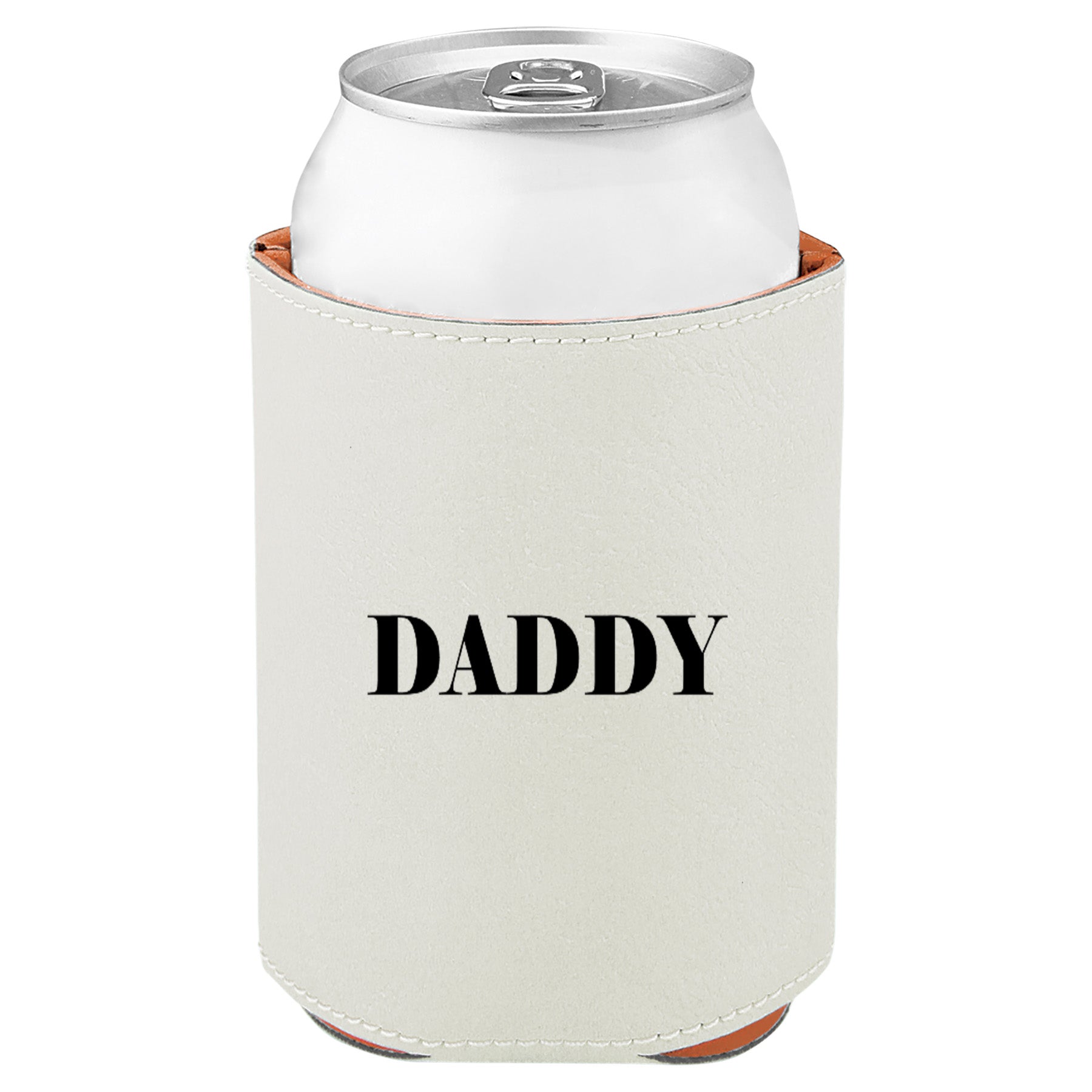 Daddy Leatherette Koosie-White
