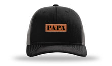 Load image into Gallery viewer, Papa Leather Patch Richardson 112 Hat
