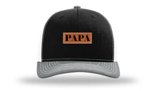 Load image into Gallery viewer, Papa Leather Patch Richardson 112 Hat
