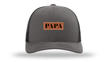 Load image into Gallery viewer, Papa Leather Patch Richardson 112 Hat
