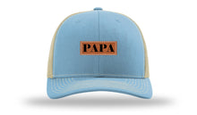 Load image into Gallery viewer, Papa Leather Patch Richardson 112 Hat
