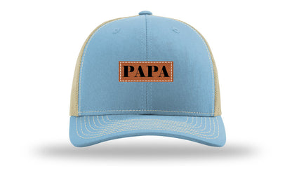 Papa Leather Patch Richardson 112 Hat