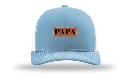 Papa Leather Patch Richardson 112 Hat