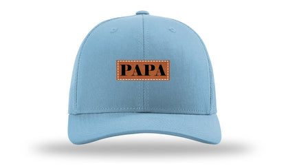 Papa Leather Patch Richardson 112 Hat