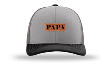 Load image into Gallery viewer, Papa Leather Patch Richardson 112 Hat
