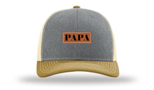 Load image into Gallery viewer, Papa Leather Patch Richardson 112 Hat
