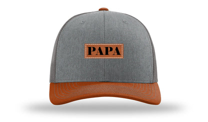 Papa Leather Patch Richardson 112 Hat