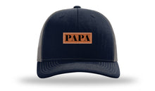 Load image into Gallery viewer, Papa Leather Patch Richardson 112 Hat

