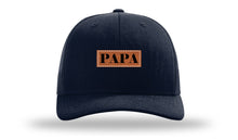 Load image into Gallery viewer, Papa Leather Patch Richardson 112 Hat
