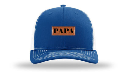 Papa Leather Patch Richardson 112 Hat