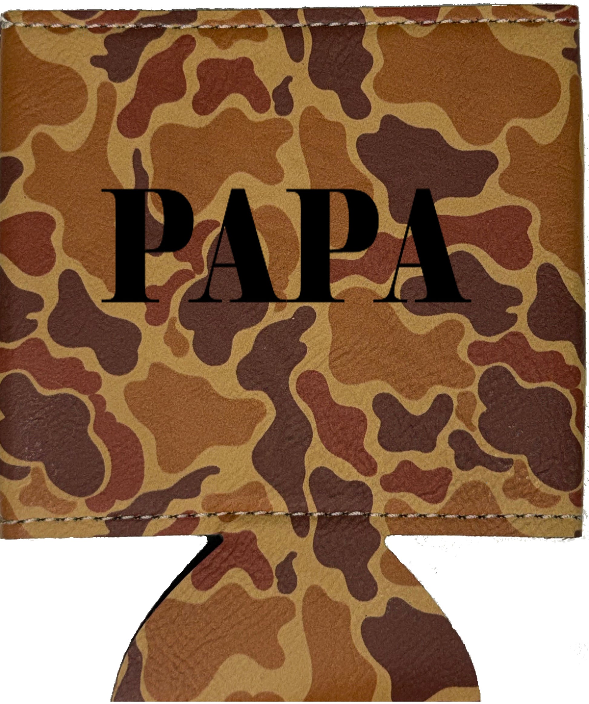 Papa Leatherette Koosie-Drake Duck Camo