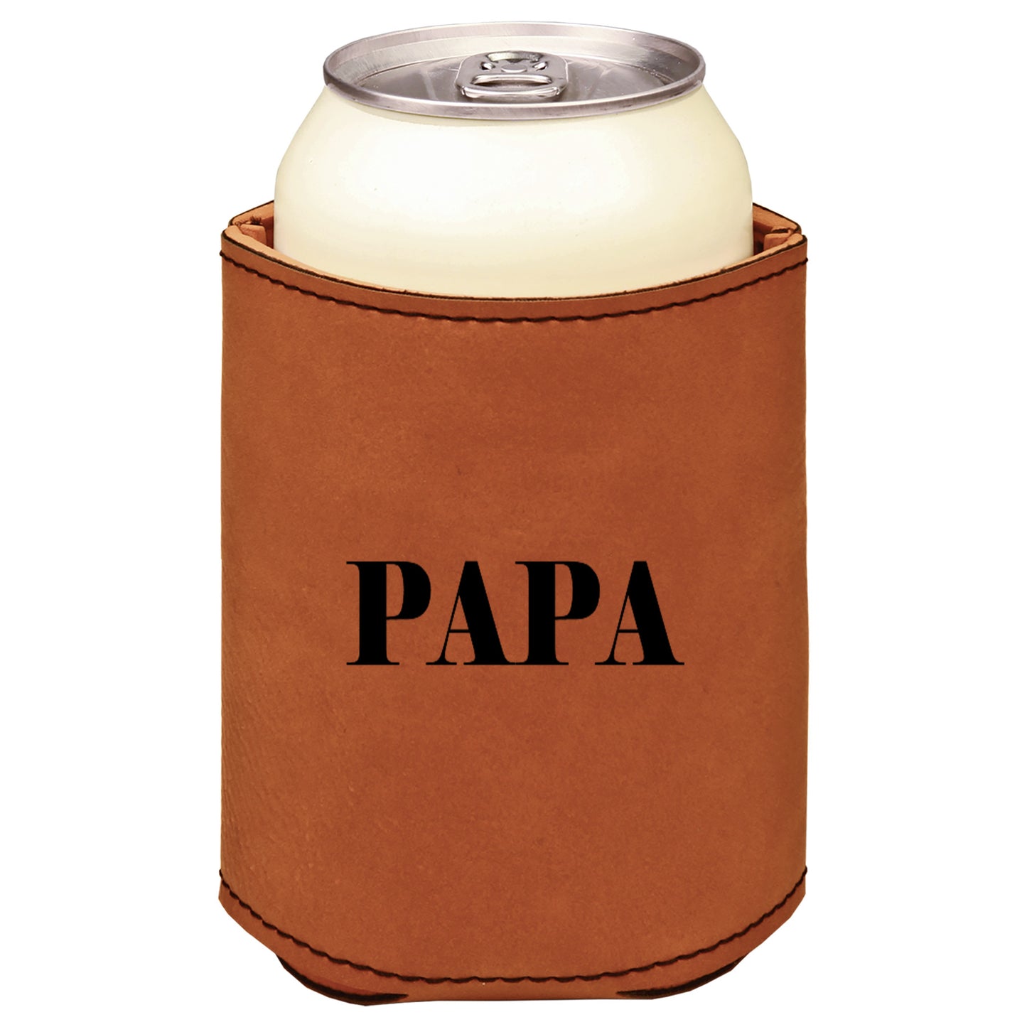 Papa Leatherette Koosie-Rawhide