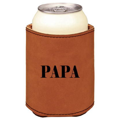 Papa Leatherette Koosie-Rawhide