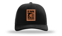 Load image into Gallery viewer, If Papa Can&#39;t Fix It Leather Patch Richardson 112 Hat

