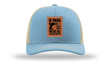 Load image into Gallery viewer, If Papa Can&#39;t Fix It Leather Patch Richardson 112 Hat
