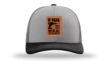 Load image into Gallery viewer, If Papa Can&#39;t Fix It Leather Patch Richardson 112 Hat
