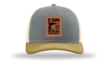 Load image into Gallery viewer, If Papa Can&#39;t Fix It Leather Patch Richardson 112 Hat

