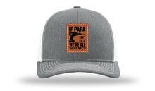 Load image into Gallery viewer, If Papa Can&#39;t Fix It Leather Patch Richardson 112 Hat
