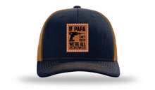 Load image into Gallery viewer, If Papa Can&#39;t Fix It Leather Patch Richardson 112 Hat
