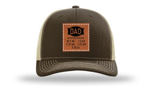 Load image into Gallery viewer, Dad Established Leather Patch Richardson 112 Hat

