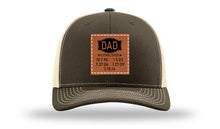Load image into Gallery viewer, Dad Established Leather Patch Richardson 112 Hat
