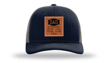 Load image into Gallery viewer, Dad Established Leather Patch Richardson 112 Hat
