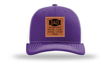 Load image into Gallery viewer, Dad Established Leather Patch Richardson 112 Hat
