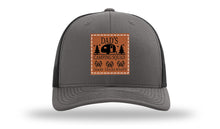 Load image into Gallery viewer, Dad&#39;s Camping Squad Leather Patch Richardson 112 Hat
