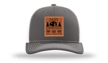 Load image into Gallery viewer, Dad&#39;s Camping Squad Leather Patch Richardson 112 Hat
