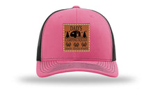 Load image into Gallery viewer, Dad&#39;s Camping Squad Leather Patch Richardson 112 Hat
