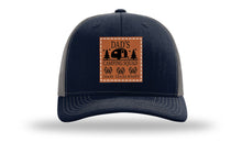 Load image into Gallery viewer, Dad&#39;s Camping Squad Leather Patch Richardson 112 Hat
