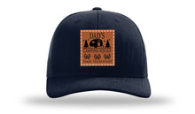 Load image into Gallery viewer, Dad&#39;s Camping Squad Leather Patch Richardson 112 Hat
