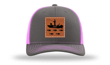 Load image into Gallery viewer, Dad&#39;s Fishing Boat Leather Patch Richardson 112 Hat
