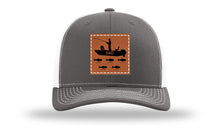 Load image into Gallery viewer, Dad&#39;s Fishing Boat Leather Patch Richardson 112 Hat
