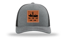Load image into Gallery viewer, Dad&#39;s Fishing Boat Leather Patch Richardson 112 Hat
