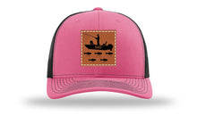 Load image into Gallery viewer, Dad&#39;s Fishing Boat Leather Patch Richardson 112 Hat
