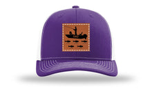 Load image into Gallery viewer, Dad&#39;s Fishing Boat Leather Patch Richardson 112 Hat
